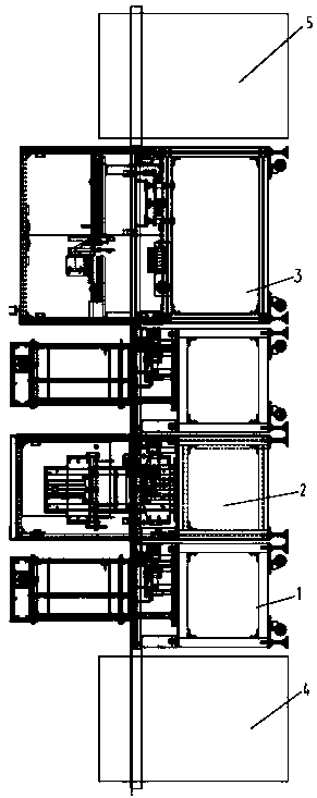 Unqualified product taking-out machine module of flexible full-automatic printed circuit board (PCB) detection production line