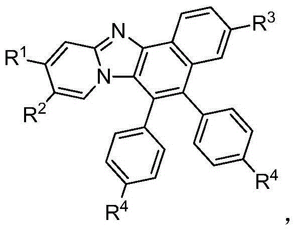 Naphthoimidazopyridine compound and preparation method thereof