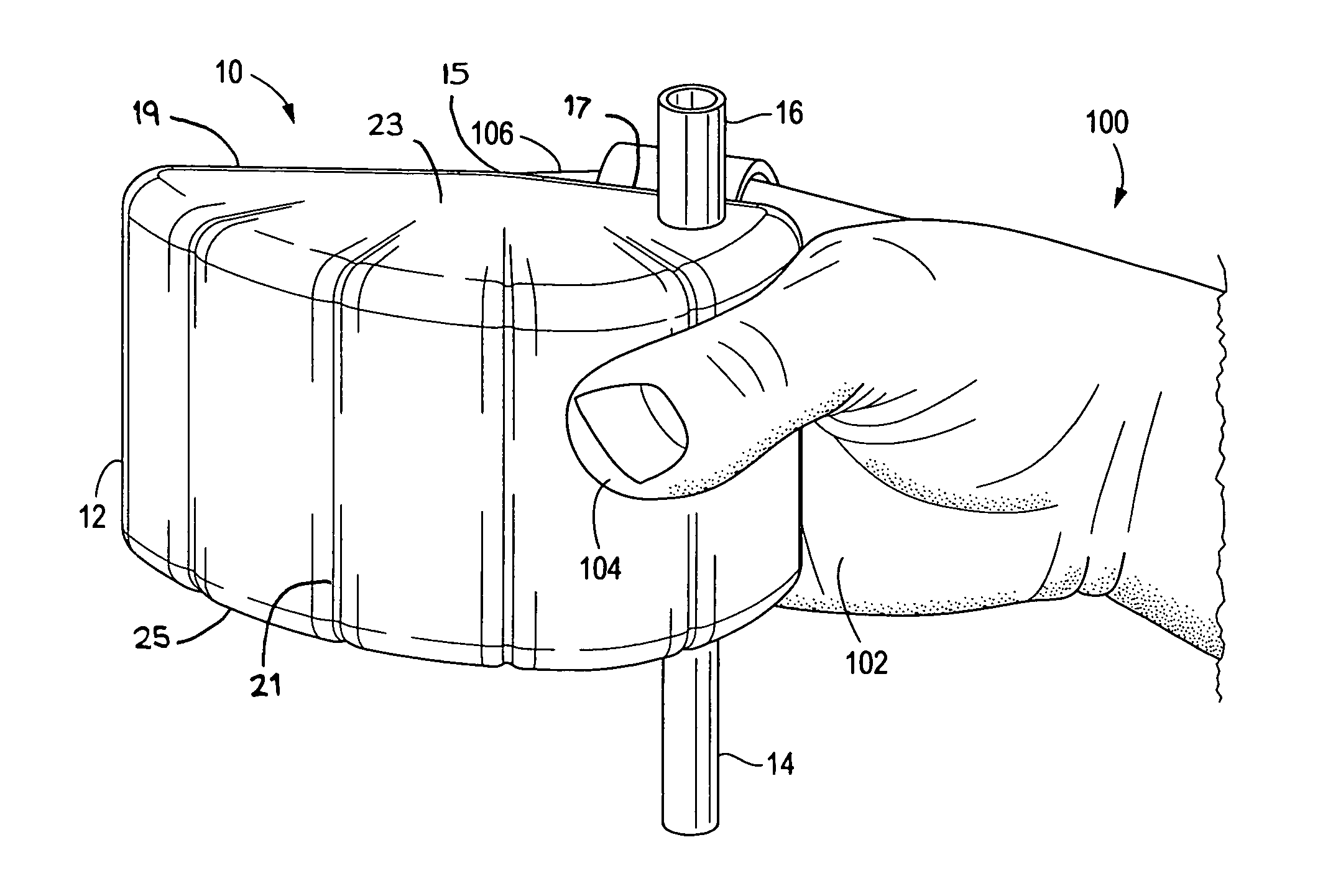 Replenishable drinking vessel