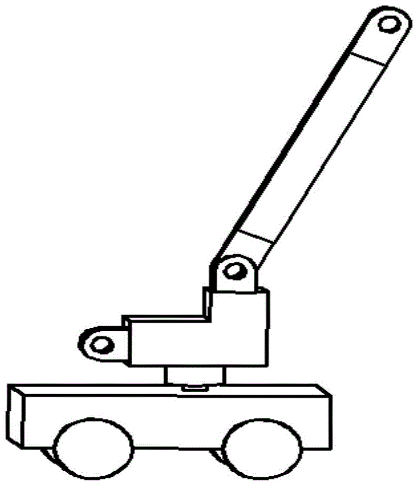 Controllable multi-connecting-rod mobile manipulator