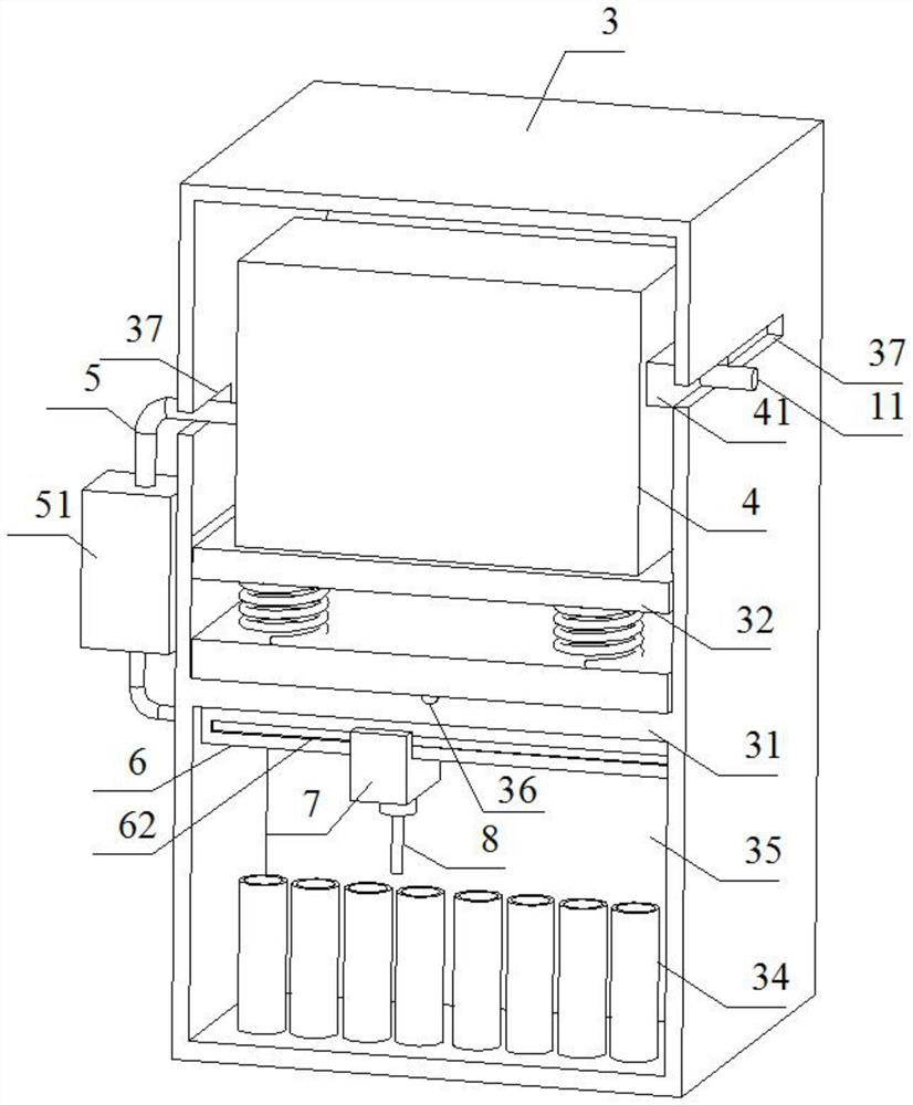 A method and device for evaluating the long-term effect of acidic soil conditioner