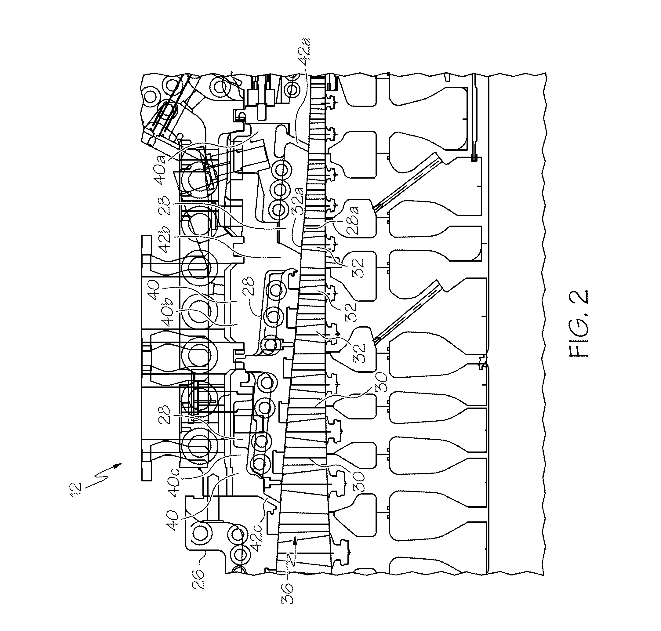 Heat retention and distribution system for gas turbine engines