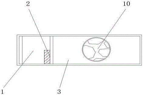 Stable television cabinet capable of automatically reminding viewing distance