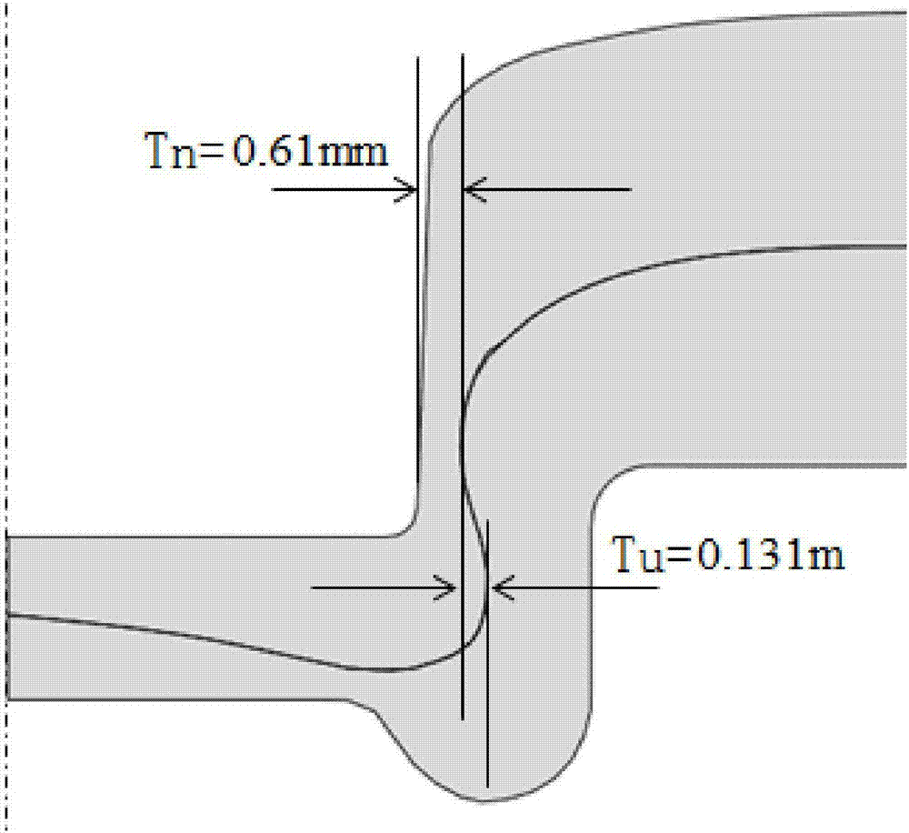 Riveting joint geometric parameter detection method