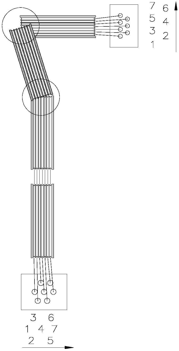 Novel elevator driven steel wire rope pulling device and winding method thereof