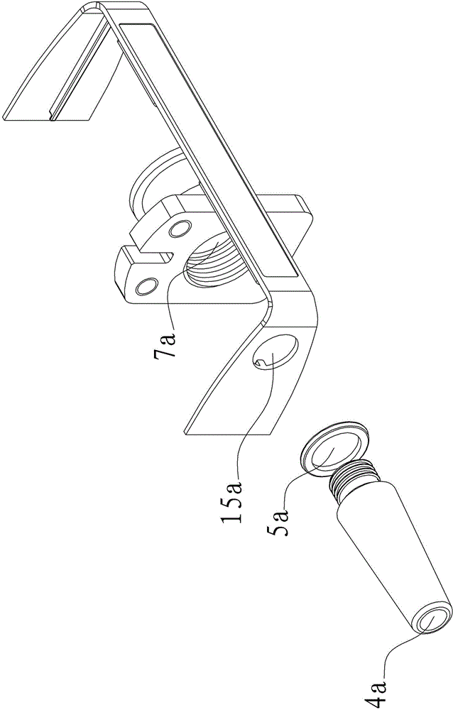 B-type ultrasonography probe socket