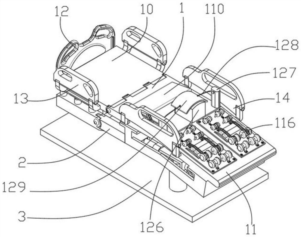 Auxiliary device for treatment in neurology department