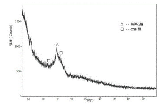 Chromium slag solidification gelling polymer