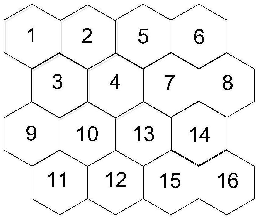 High-throughput satellite frequency allocation method based on digital transparent processor