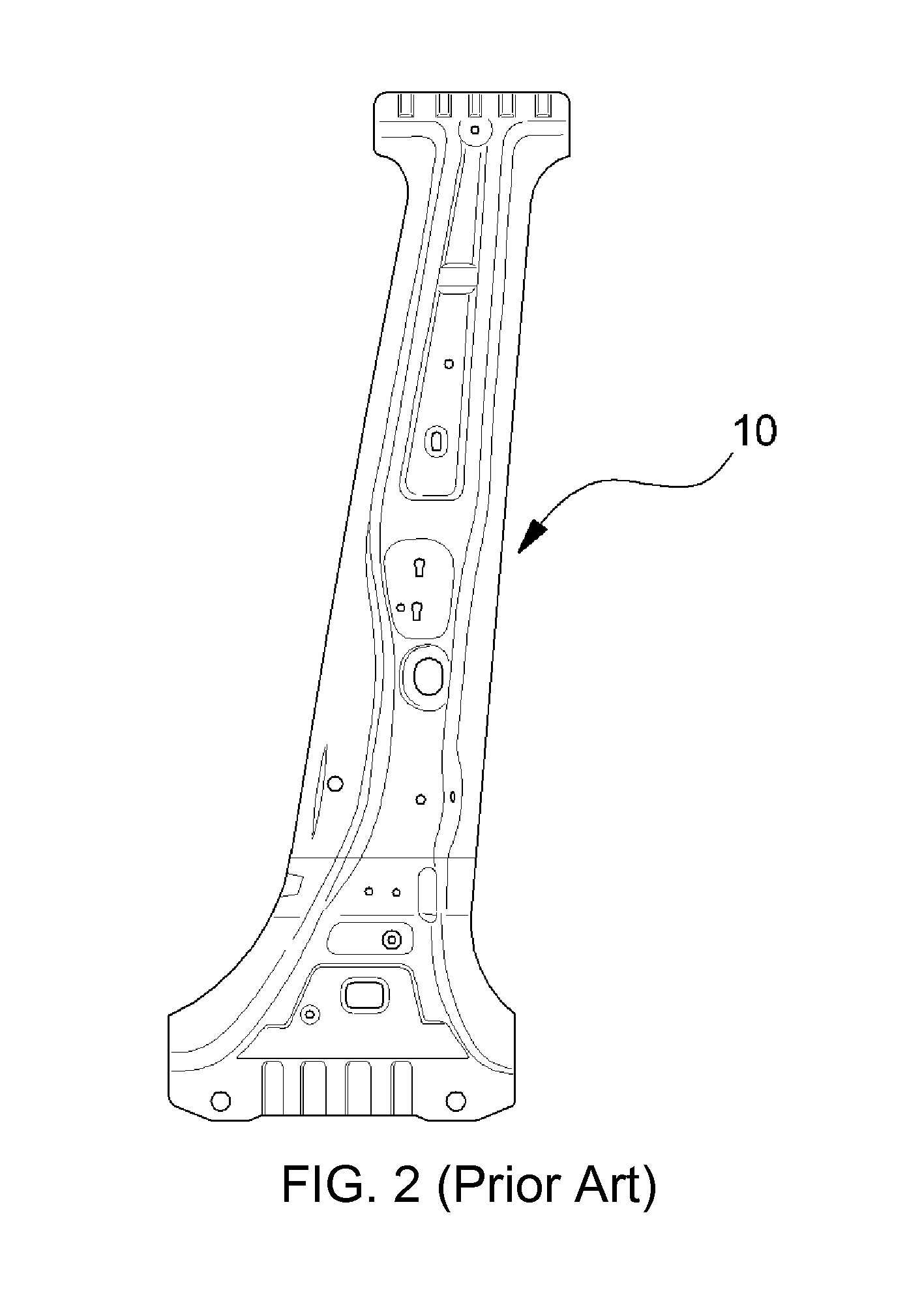 Center pillar outer and manufacturing method thereof