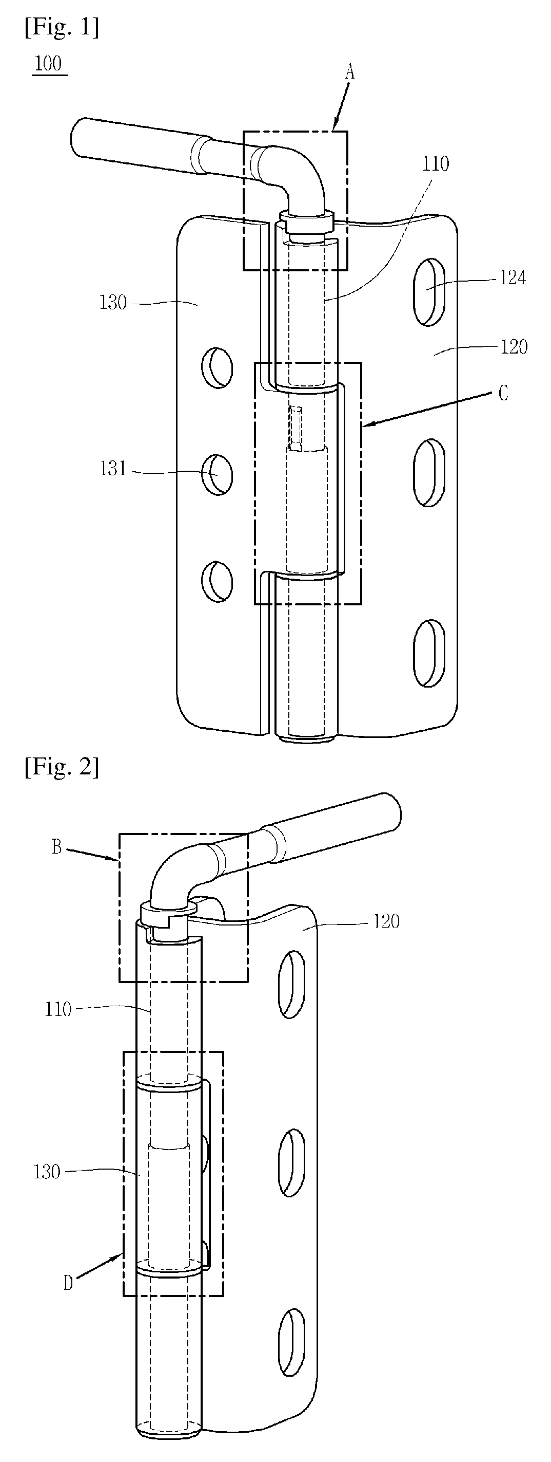 Door hinge assembly