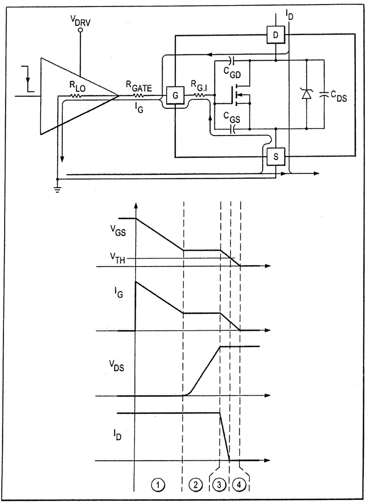 Inductive load driver slew rate controller