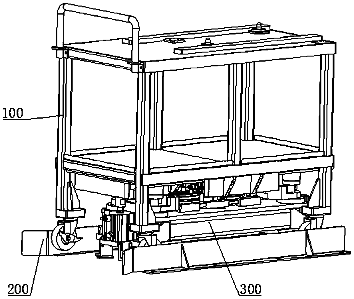 Jacking positioning device