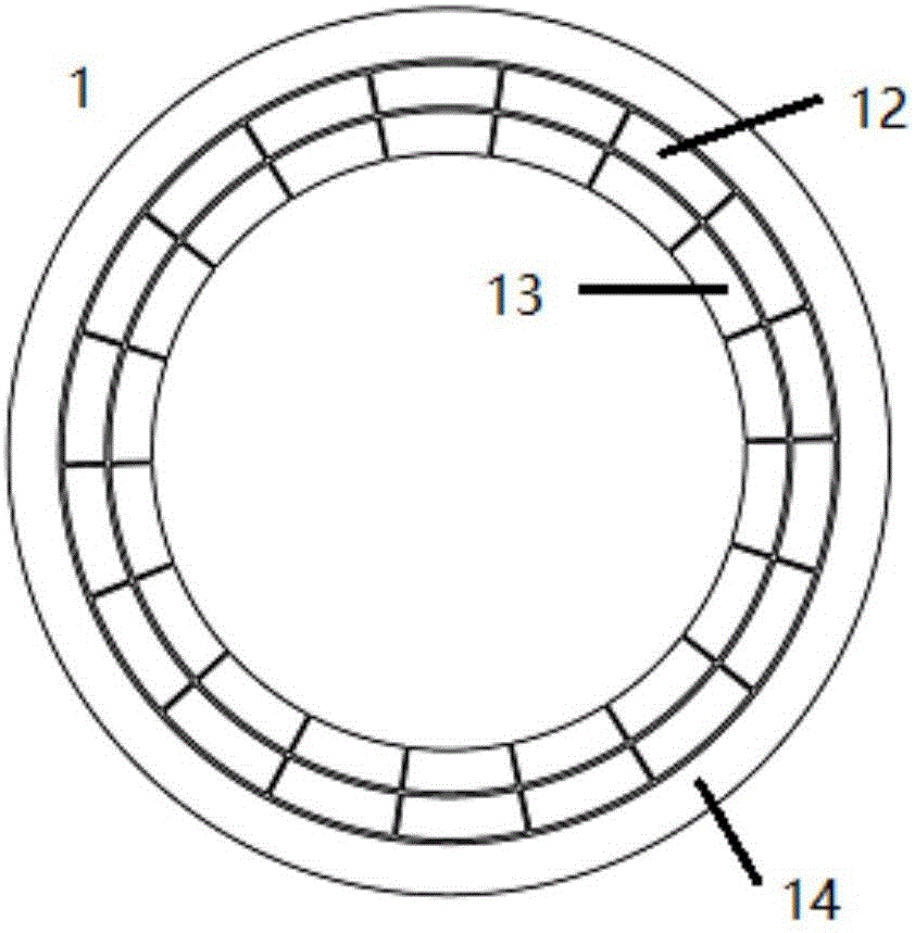 Eddy-current damping magnetic spring