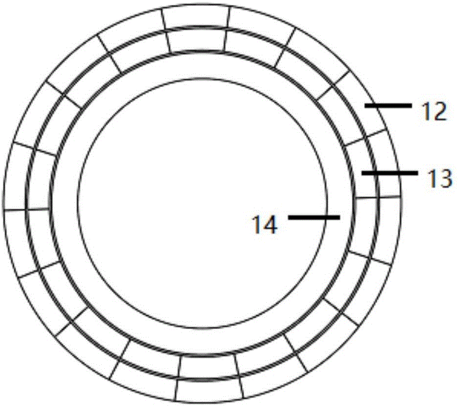 Eddy-current damping magnetic spring