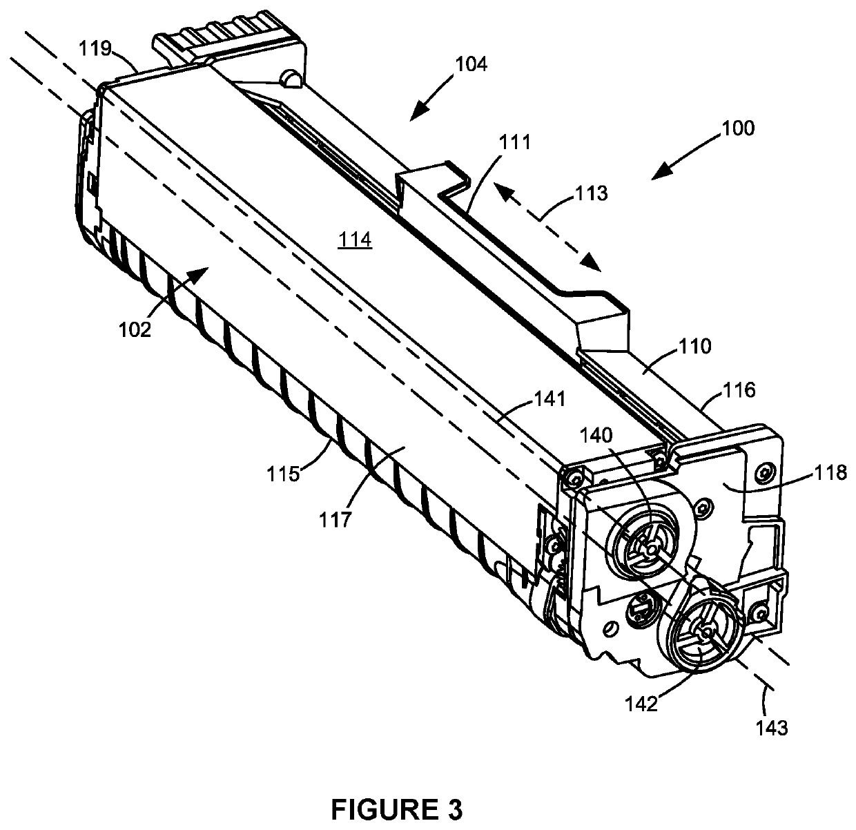 Seal for an electrophotograhic image forming device