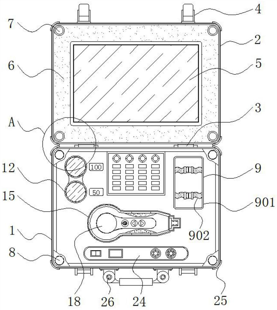 Hair detector with antifouling structure