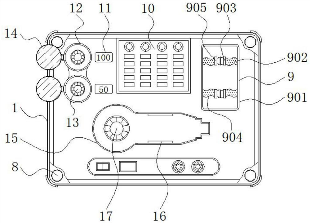 Hair detector with antifouling structure