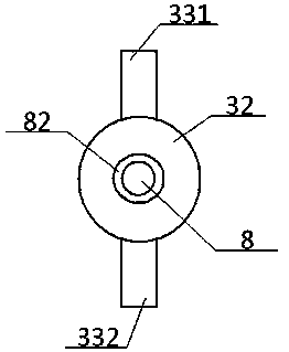 Stretching clamping type engine oil pan oil drainage blocking system and method for applying same