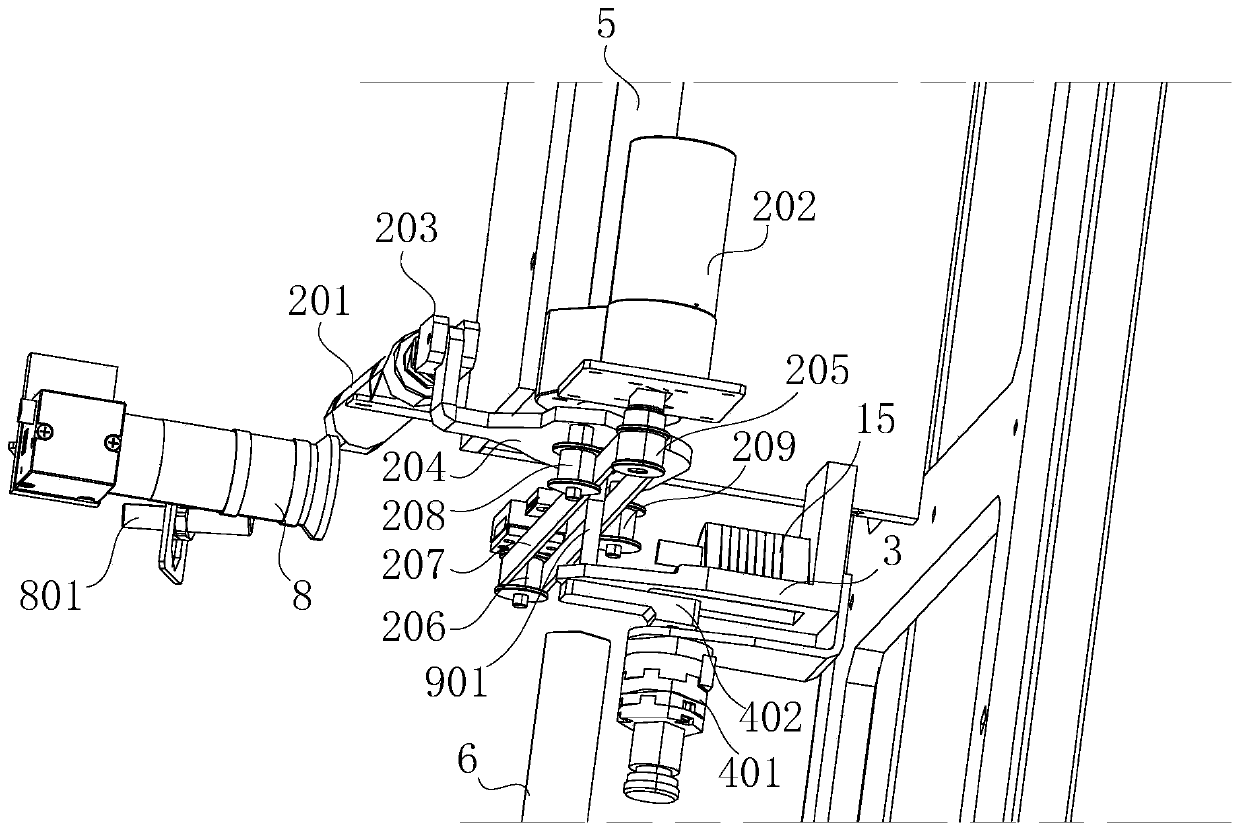 Cigarette equipment with cigarette filter tip punching parameter online detection function