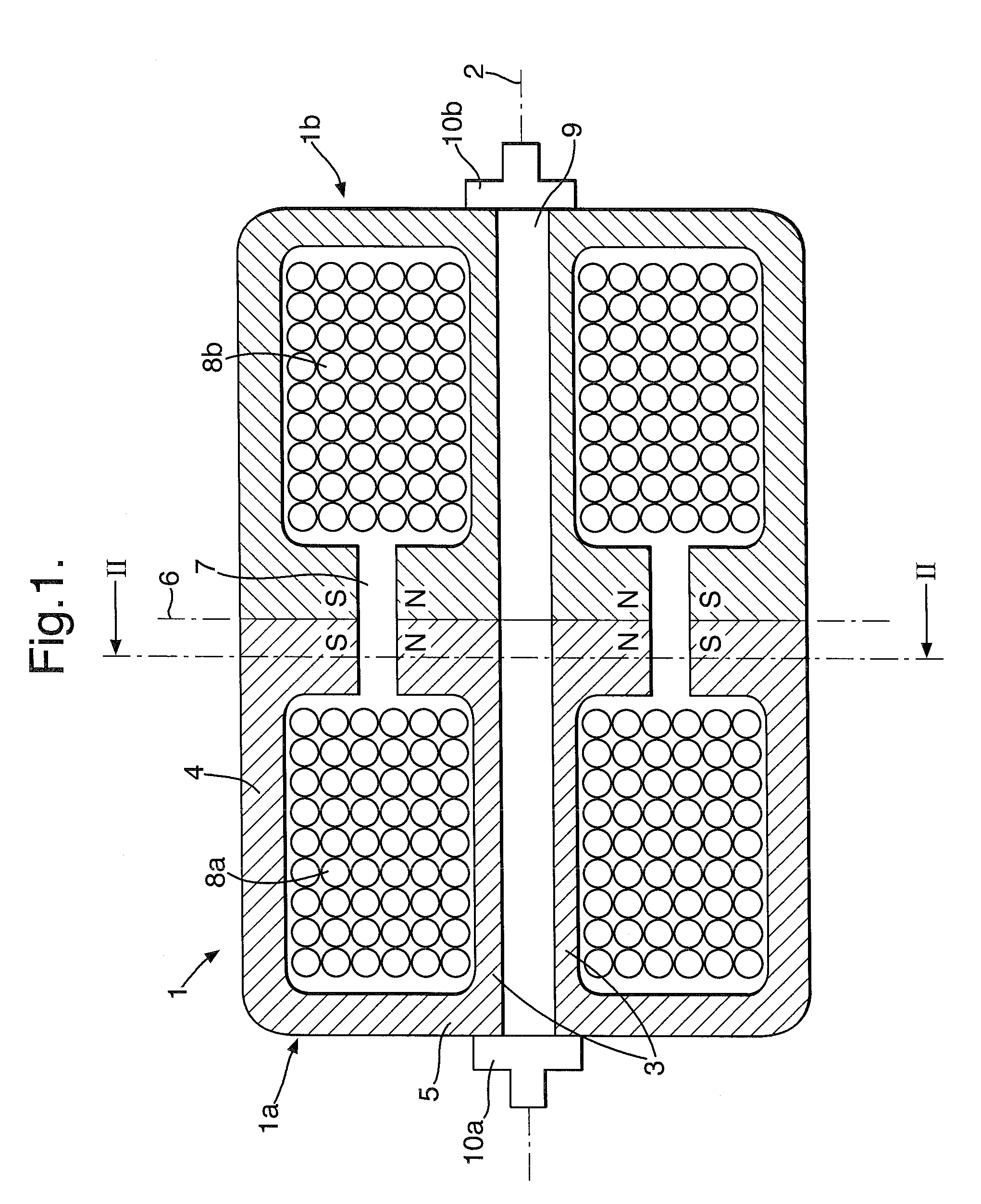 Linear generator with a swinging piston