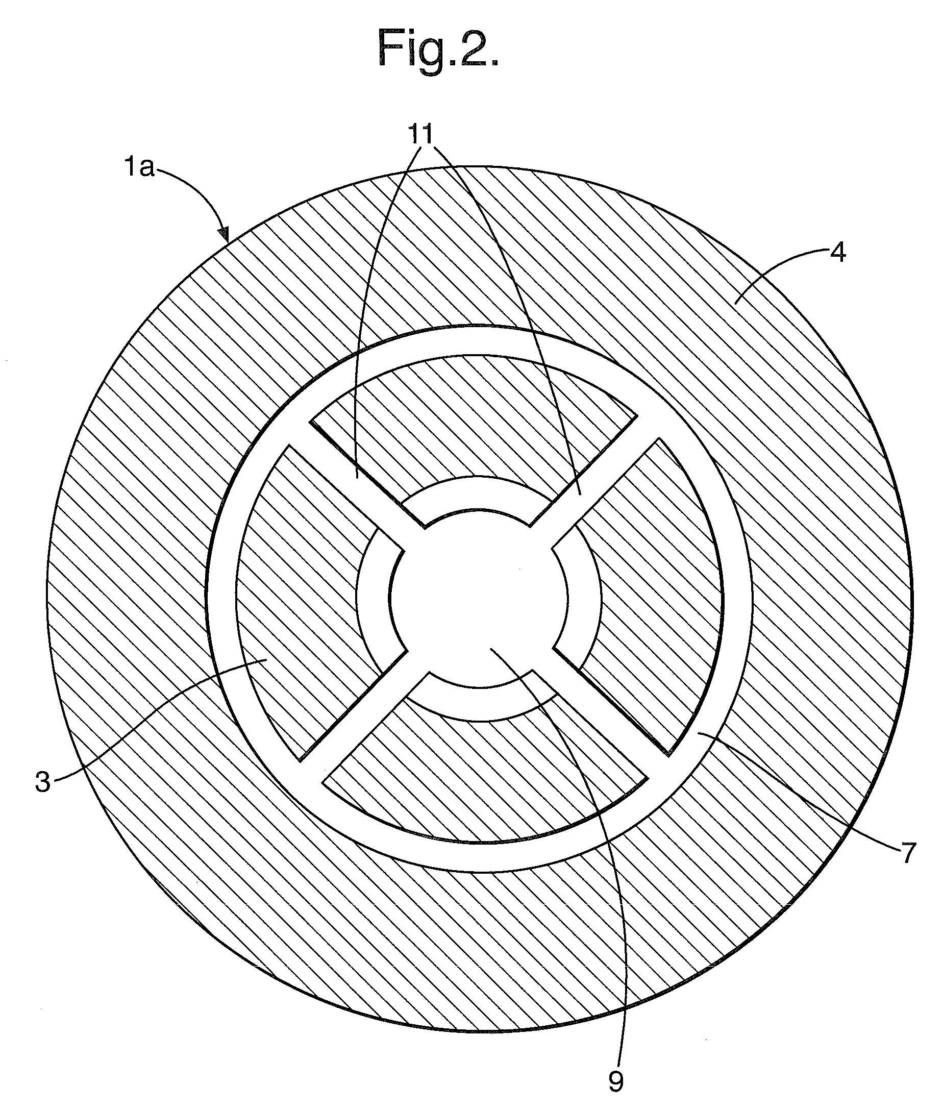 Linear generator with a swinging piston