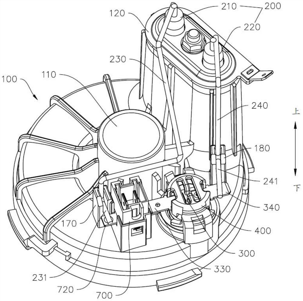 Heating pump and washing electric appliance