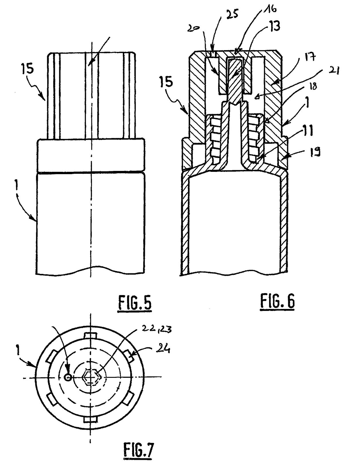 Pre-filled hypodermic syringe fitted with a stoppering device