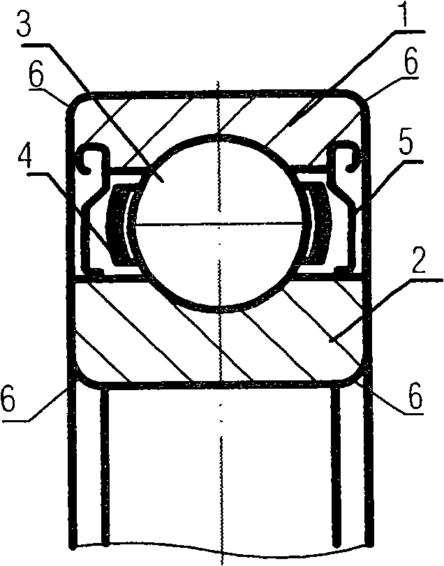 Mirror face stainless steel bearing and process thereof