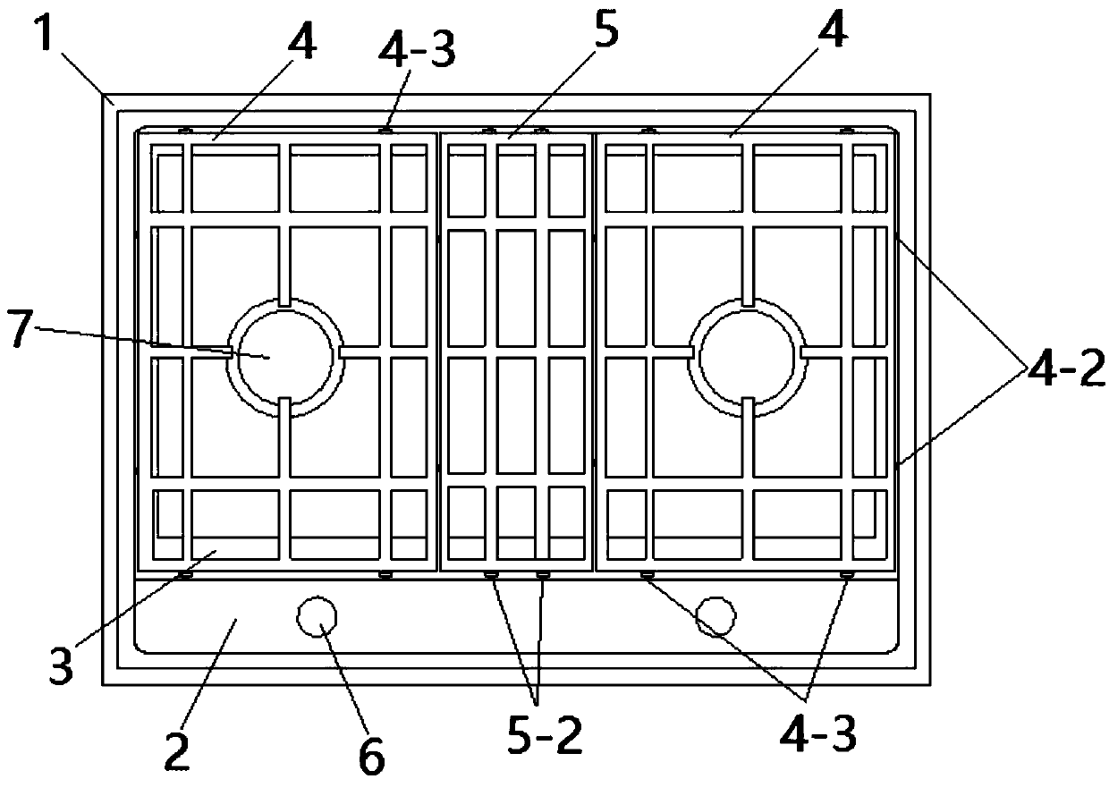 A heat-insulating sunken cooker