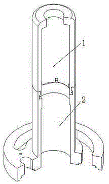 High-voltage circuit breaker and nozzle thereof