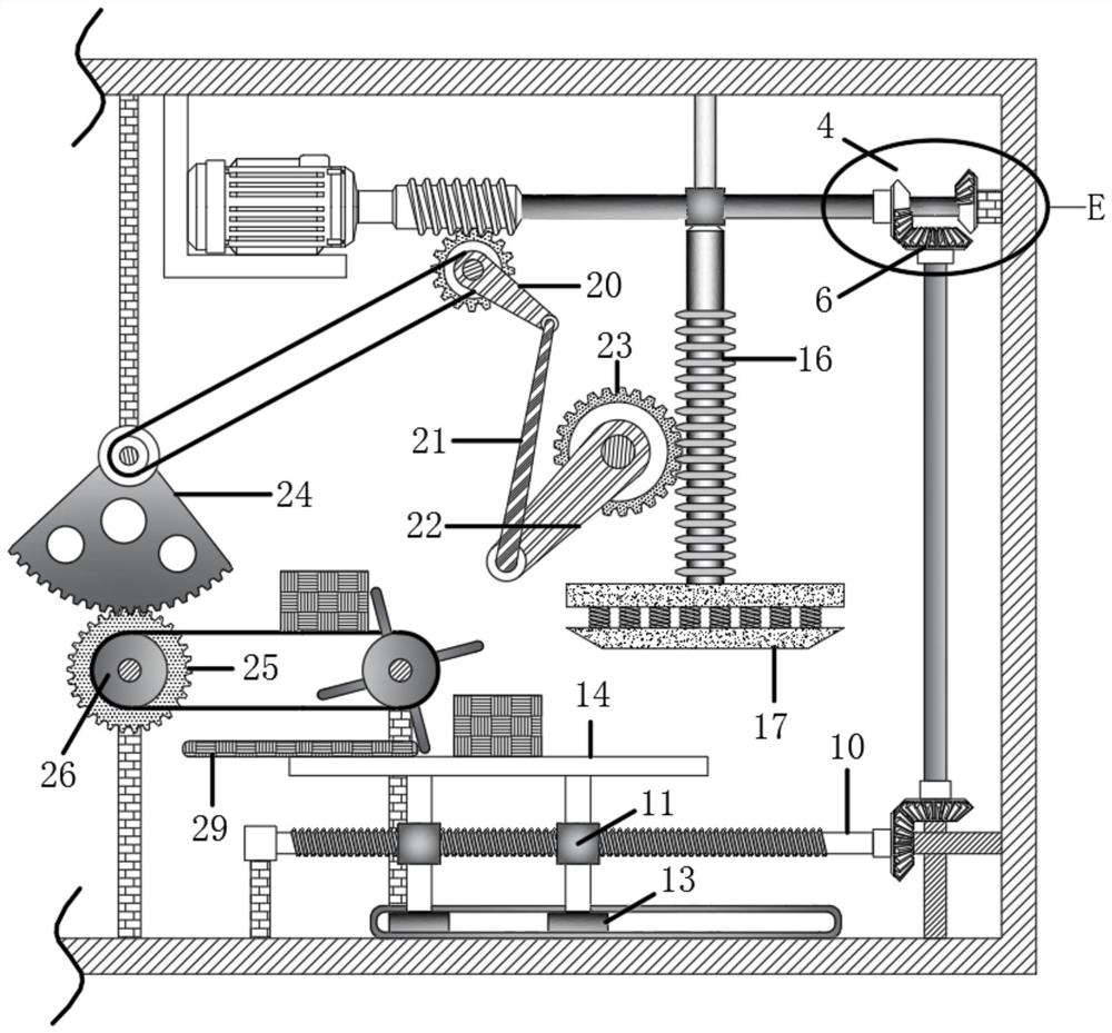 Anti-excessive squeezing express box compression device with higher automation degree