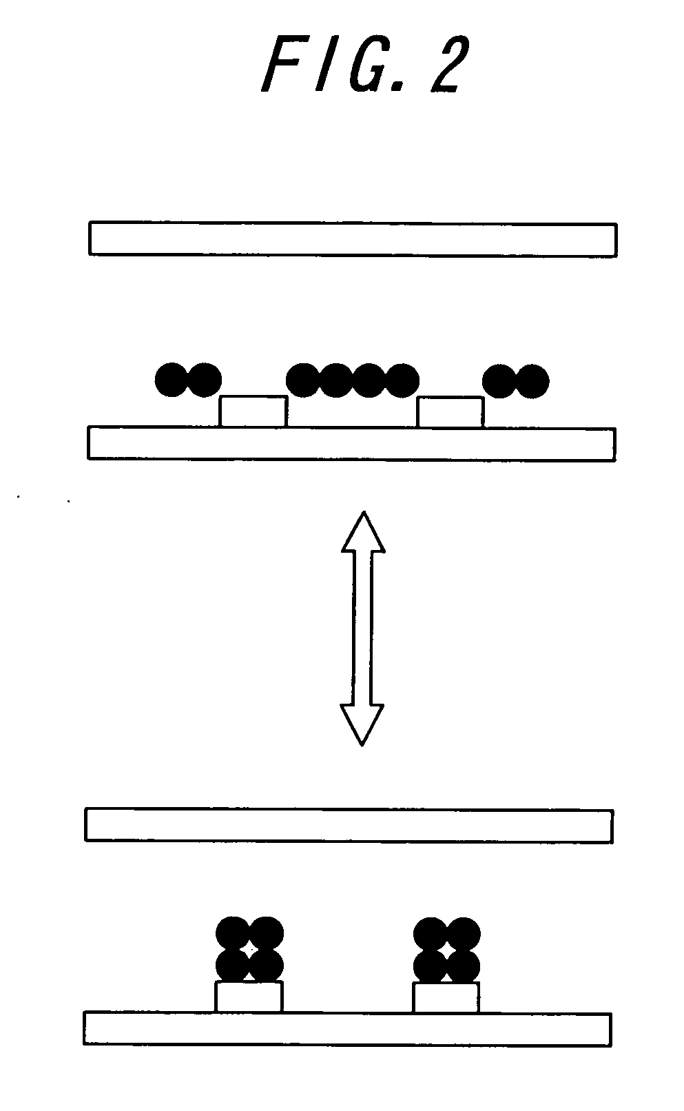 Particle for image display and its apparatus