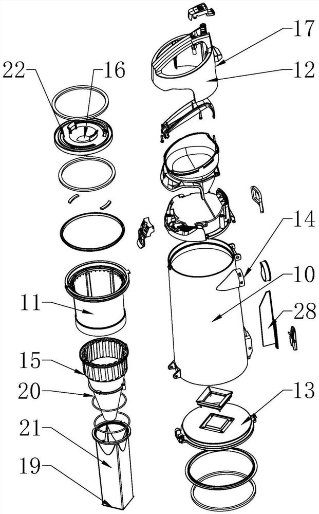 Structure of dust collector