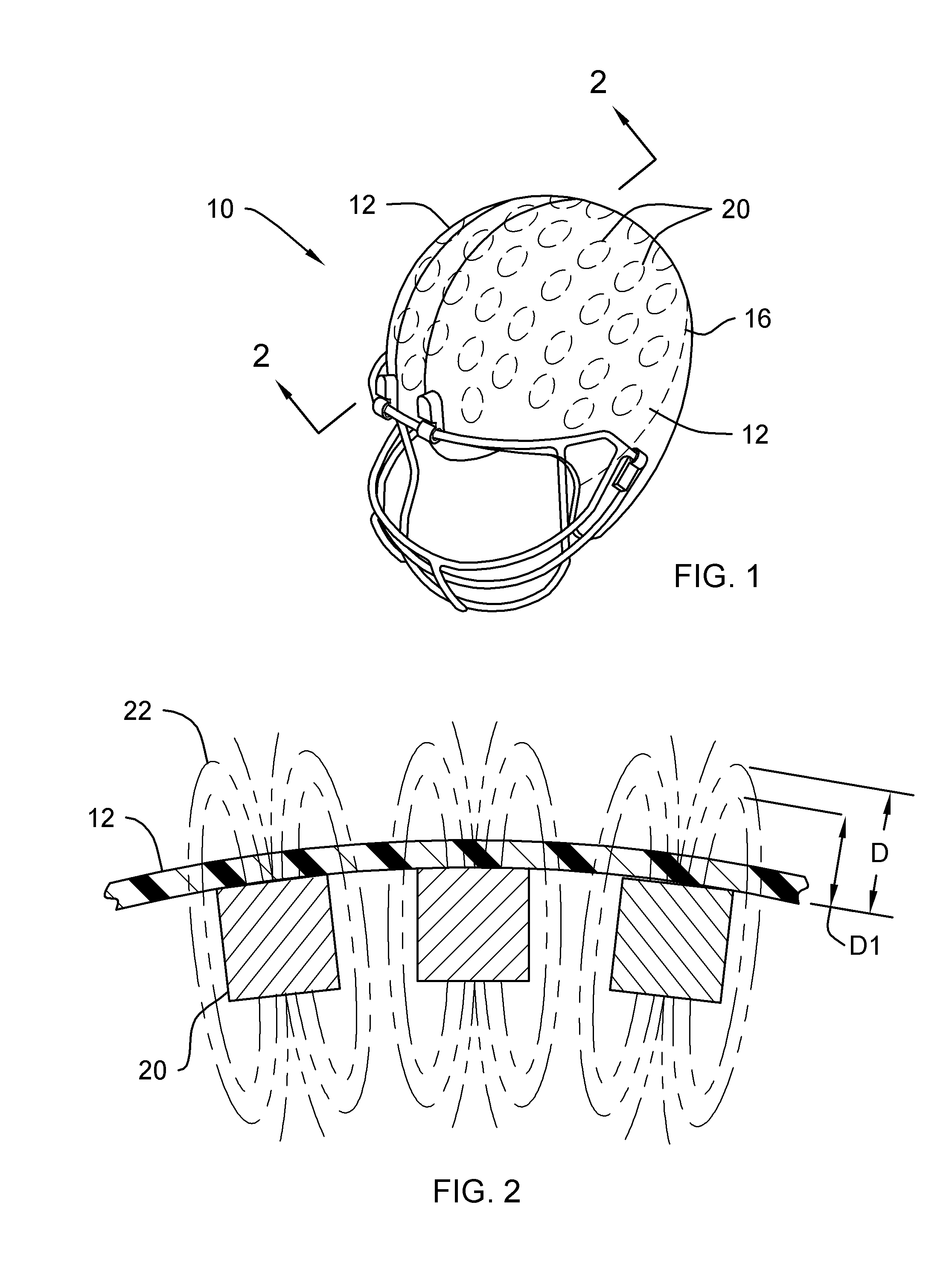 Magnetic segmented sport equipment