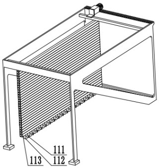 Guardrail climbing ladder generating device