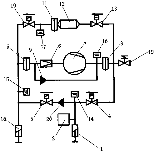 A kind of SF6 electrical equipment online micro-water treatment method and its treatment device