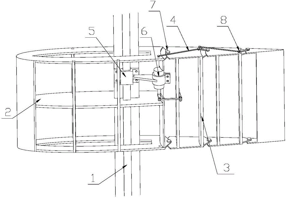 Flexible wing flutter model variable in trailing edge