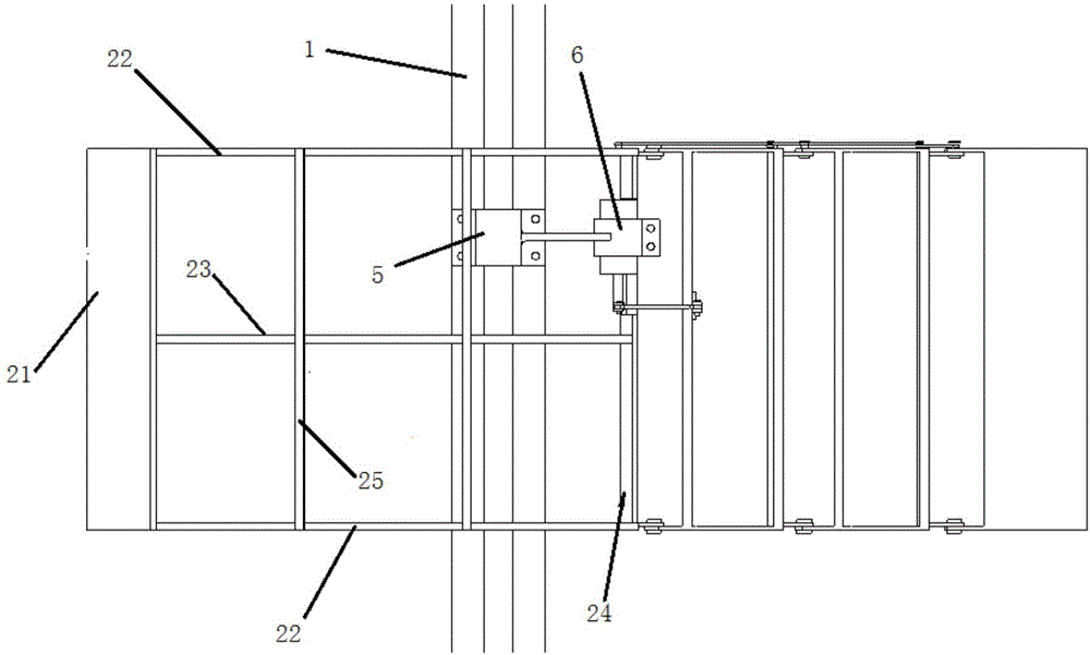 Flexible wing flutter model variable in trailing edge