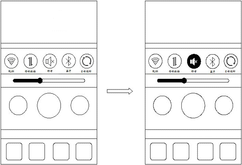 Dual system-based shortcut menu management method and mobile terminal