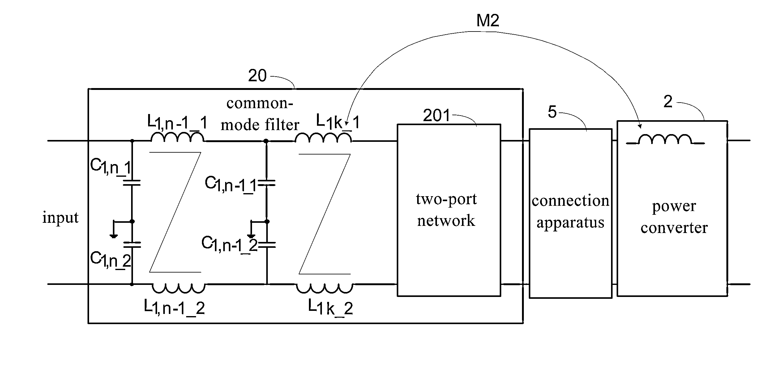 Method for improving performance of filter and power conversion apparatus