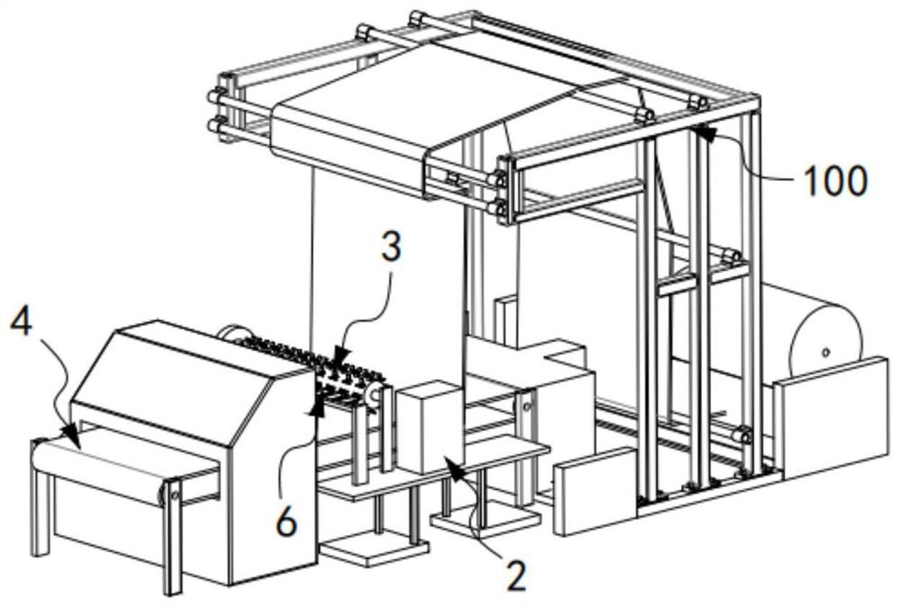 Production equipment and processing technology of a fully water-repellent polyester fusible interlining