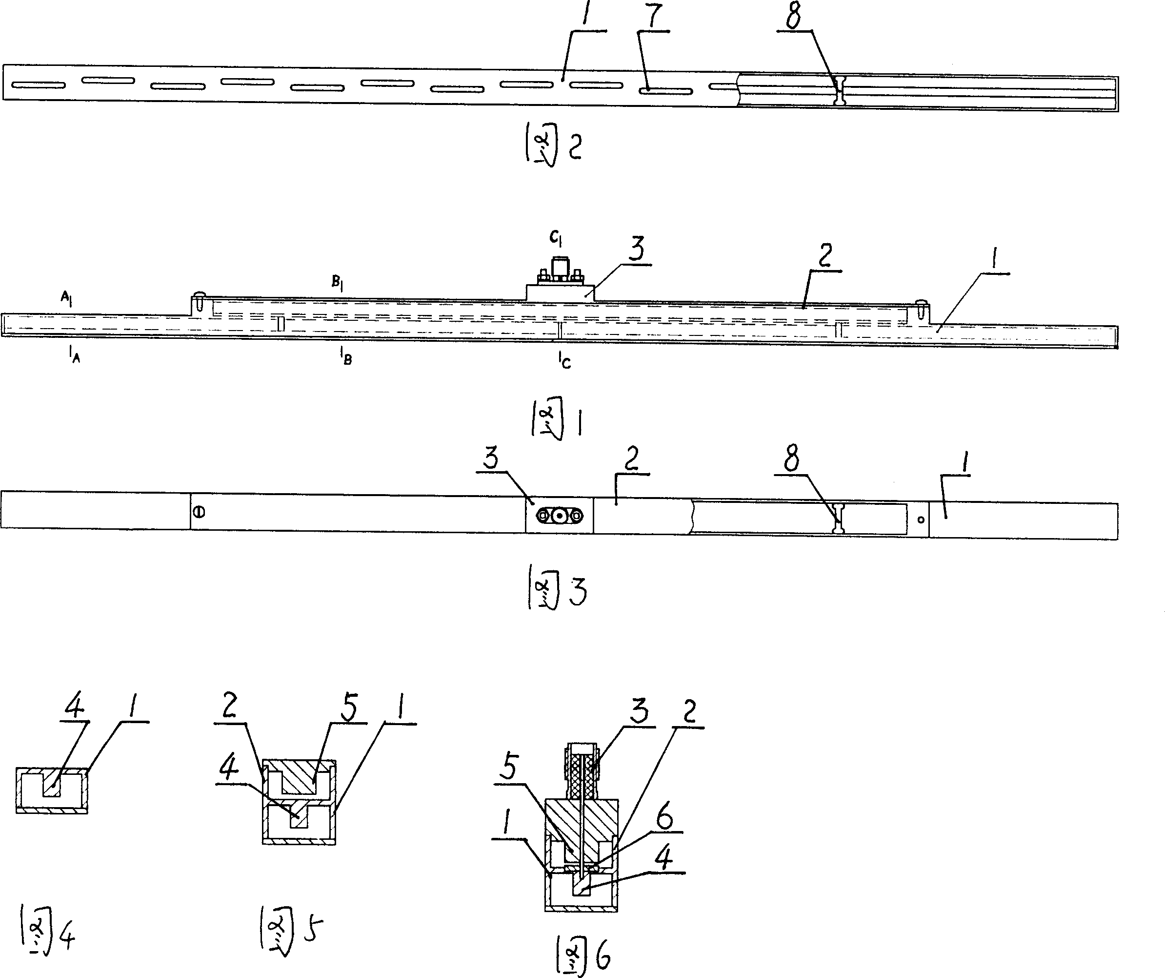 Broadband single ridge waveguide broadside longitudinal seam standing-wave antenna