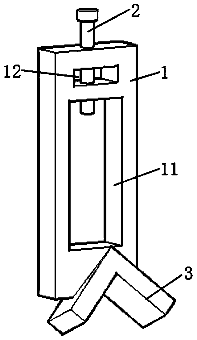 Anti-deviation device for cable cutting