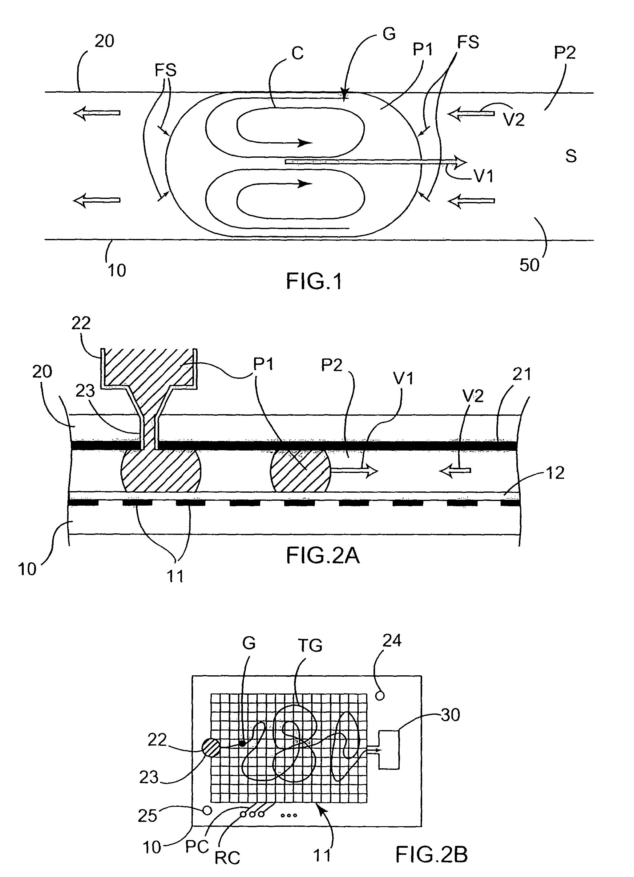 Microfluidic method and device for transferring mass between two immiscible phases