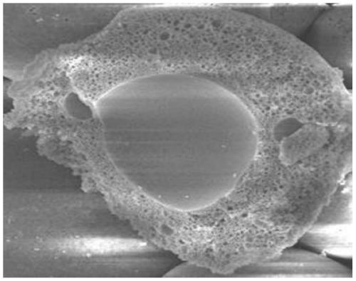 Thermal-insulating coating containing hollow silica microspheres and application of coating