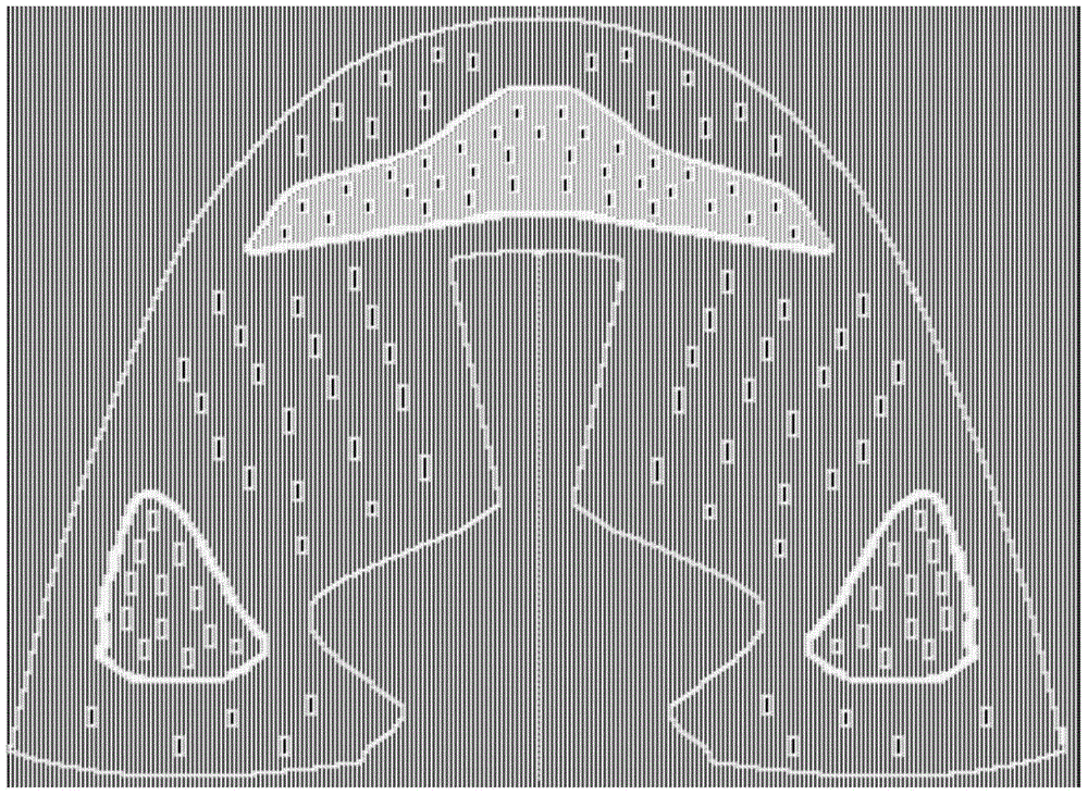 Single-color or multicolor double-layer warp-knitted spacer jacquard fabric and knitting method thereof