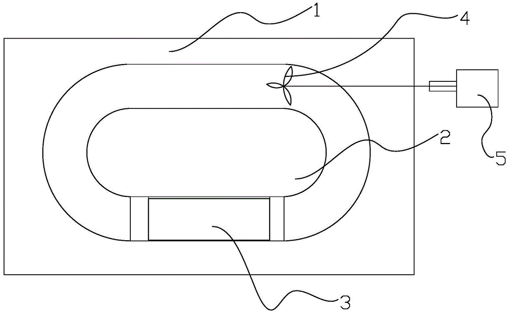 Testing method for onrush swimming speed of fishes