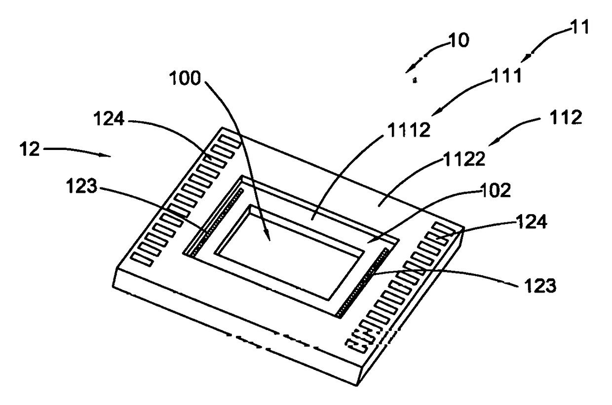 System-Level Camera Module with Electrical Support and Manufacturing Method Thereof