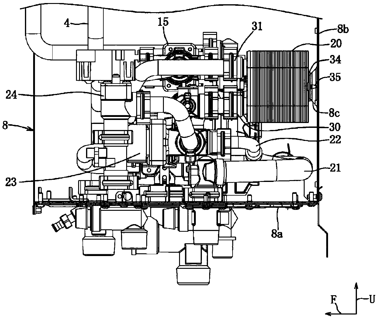 Heating and hot water supplying device